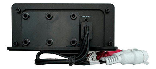 Duo Amplificador Waraudio Storm 200.4d Y Storm 1500.1d Negro