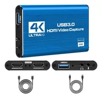 Comprar Capturador De Video 4k Usb 3.0 Hdmi Input Output Hd 1080p 60