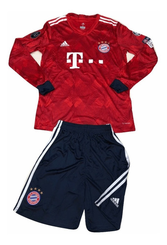 Uniforme Bayern Múnich 2018 (camisa + Pantaloneta) 