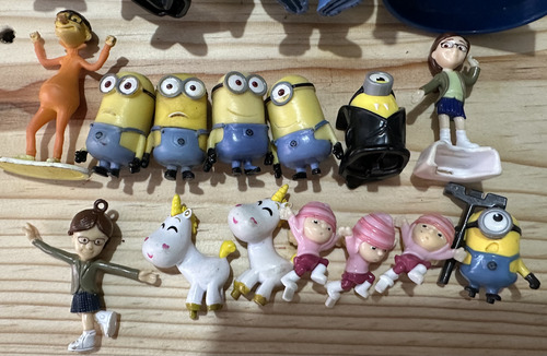 Coleccion 23 Figuras Los Minions Varias Usados 11c (Usado)