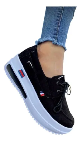 Zapatos Antiresbalantes Damas Mayores Casuales Tenis Mujer