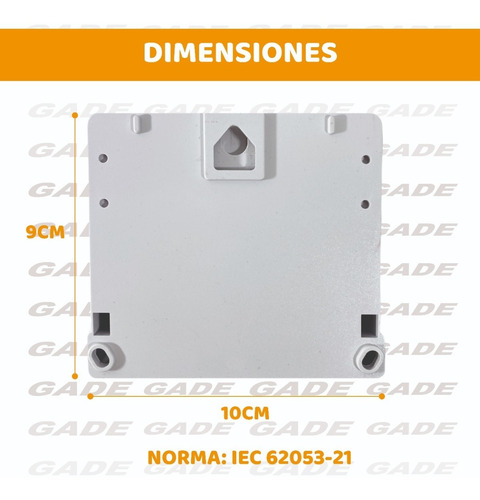 Imagen 4 de 10 de Medidor Monofasico De Consumo Electrico Luz Digital Jieli