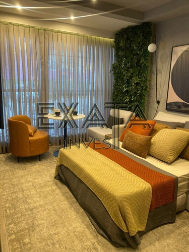 Imagem 2 de 22 de Studios À Venda No Brooklin Com 25,21m² Úteis, Ótimo Lazer. - Ap01165 - 70319480