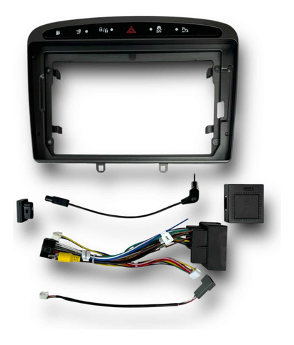 Consola Marco Bisel Radio Peugeot 308 9 Pulgadas + Pacha