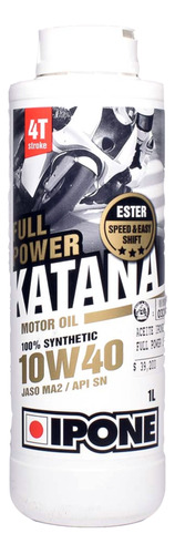 Aceite Ipone Katana Full Power 4t 10w 40 Sintetico