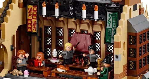 MONTANDO MEU LEGO DE HOGWARTS (GRANDE SALÃO) 