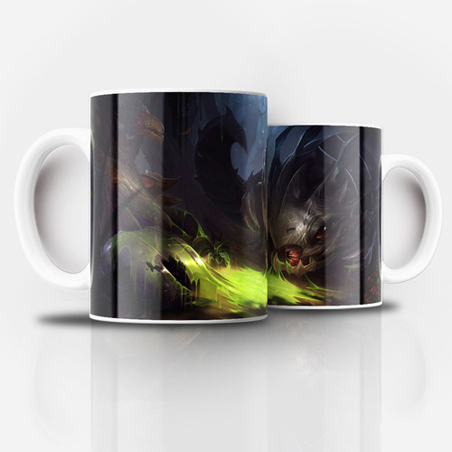 Tazón Taza Personalizada Kogmaw League Of Legends (skins)