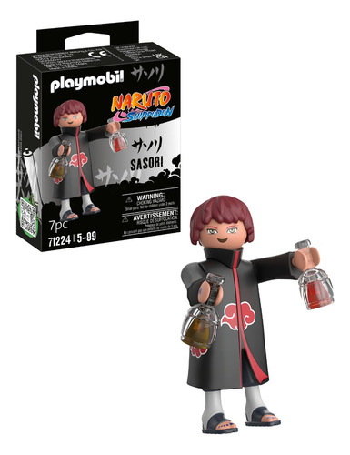 Figura Para Armar Playmobil Naruto Sasori Multicolor +3