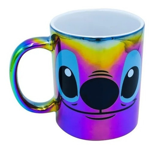 Taza Mágica Iridiscente Grande Para Café 325ml