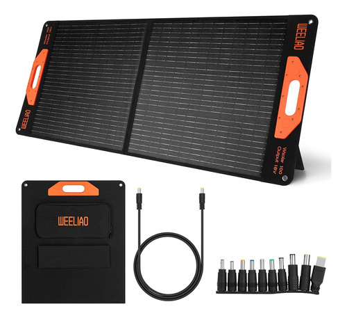 Paneles Solares De 18 V 100 W Panel Solar Plegable Para Esta