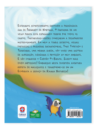 Ec - Ecopiratas Em Fernando De Noronha: Não Aplica, De Junqueyra, Beto. Aplica, Vol. Não Aplica. Editorial Girassol Brasil Edicoes Ltda, Capa Mole, Edição 1 Em Português, 2024