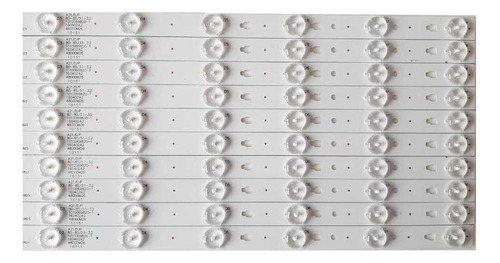 Imagen 3 de 3 de Kit 10 Tiras Leds Pioneer Ple-4806fhd Gratis Cinta 50 Mts!