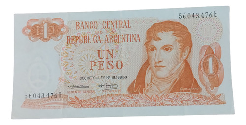Pesos Ley Billete $ 1 (Usado)