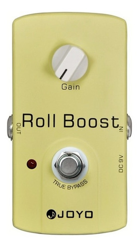 Pedal Joyo Roll Boost Clean Booster +35db Para Guitarra