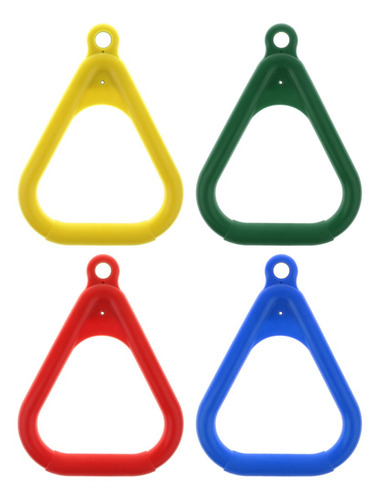 4pcs/set Swing Set Triangle Trapeze Rings, Swing Bar Rings