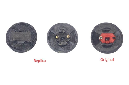 Par Repuesto Seguro Tornillo Visor Casco Brum, Shaft, Fazed