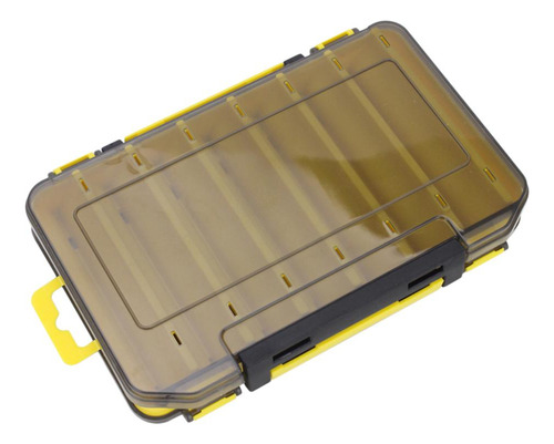 Estuche Para Aparejos De Pesca Amarillo 14 Compartimentos