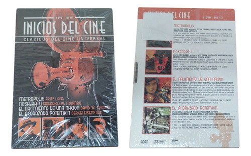Pack Dvds Inicios Del Cine Sin Uso Impecables!