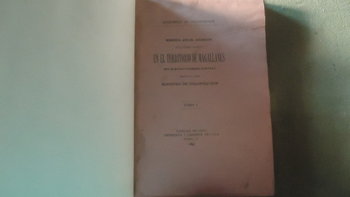 Memoria Del Delegado De Gobierno Territorio De Magallanes 