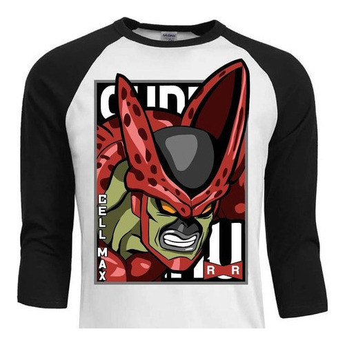 Polera Dragon Ball Super Super Hero Puro Algodón Raglan(2)