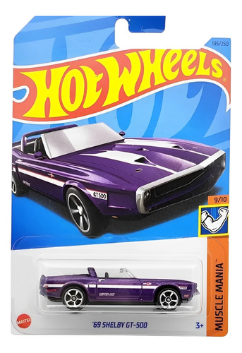 Hot Wheels 69 Shelby Gt-500