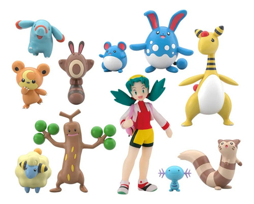 Pokemon Figura Scale World Mareep & Sudowoodo Bandai