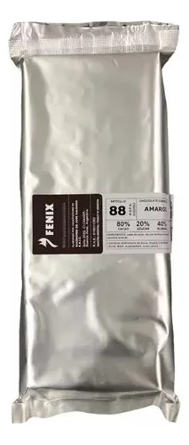comprar Cobertura De Chocolate Amargo Fénix X  1k  (88) Cacao 80%