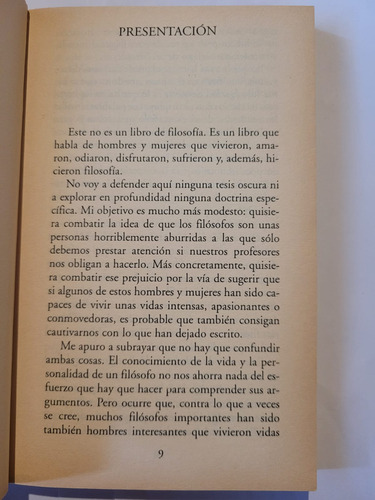 Historias De Filósofos. Pablo Da Silveira (Usado)