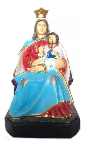 Imagem De Nossa Senhora Da Saude 22 Cm Cor Pintura A Mão