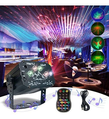 Rcmo Party Northern Lights, 360 ° C Rotatable Rgb Disco Dj