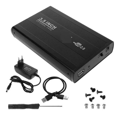 Case Hd 3,5 Sata Usb 3.0 Uso Externo Em Console Pc Notebook