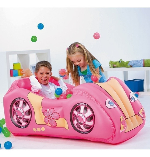 Auto Inflable Con 50 Pelotas Bestway Despacho Gratis