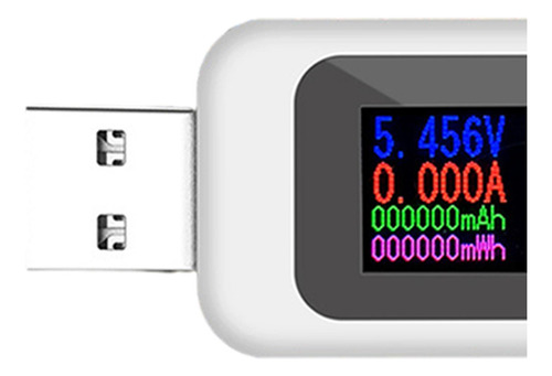 10 En 1 Usb Tester Voltímetro Usb 4-30v Voltaje Digital