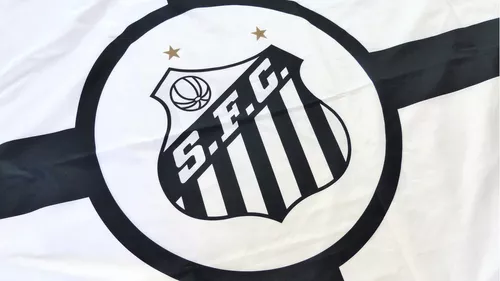 Bandeira Oficial do Santos 192 x 135 cm - 3 Panos