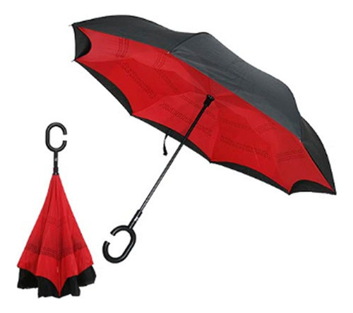 Guarda Chuva Invertido Gio Antonelli - Vermelho