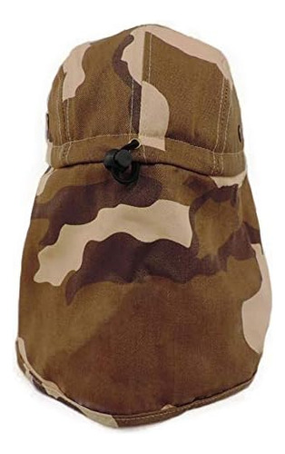Gorro Legion Cadet Cuello Largo Con Solapa Militar, Parte Su