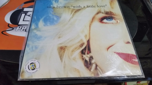Sam Brown With A Little Love Vinilo Maxi Europe 1990