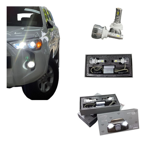 Luces Led Para Carro H11, H7, H4, 9005 Y 9006