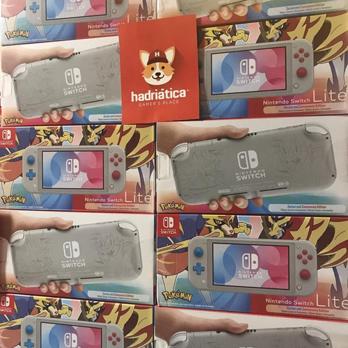 Nintendo Switch Lite Pokemon Edition En Stock Ya Real Nuevas
