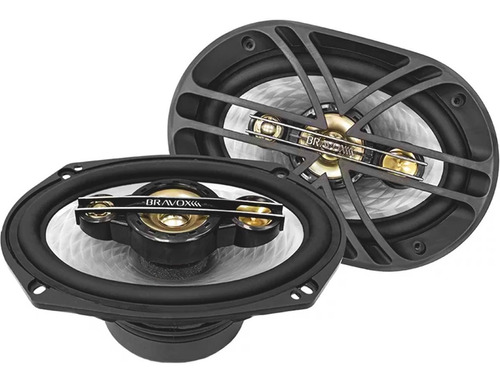 Parlantes Para Auto 6x9 PuLG Bravox B4x69 Diamondline 300rms