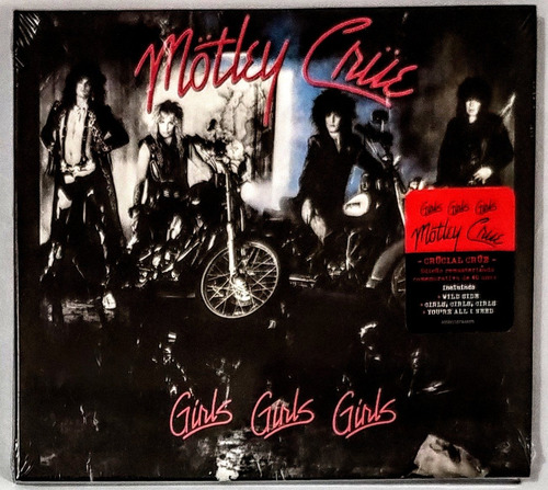 5 Cds Mötley Crüe: Discografia 81 A 89 - Crücial Crüe (2022)