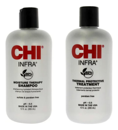 Chi Duo Infra Shampoo 355ml / 12oz & Tratamiento 355ml /12oz