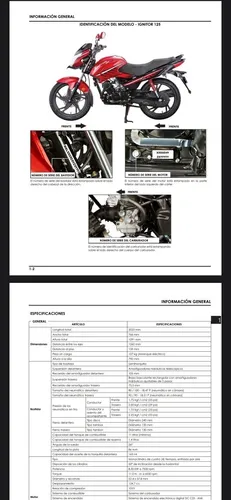 Manual de moto sale hero ignitor 125