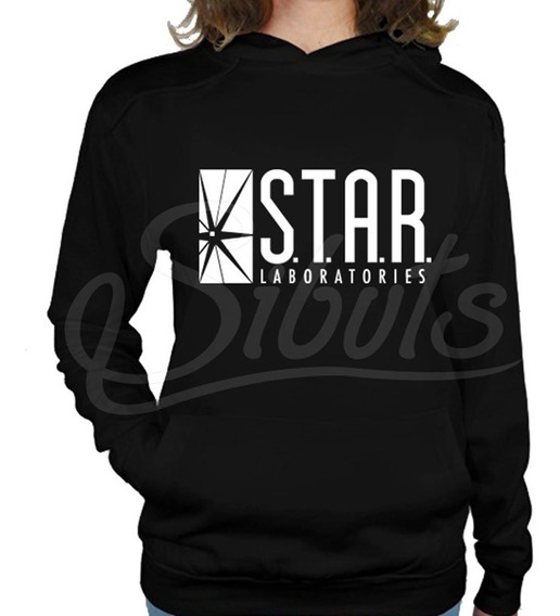 sudadera star labs mujer