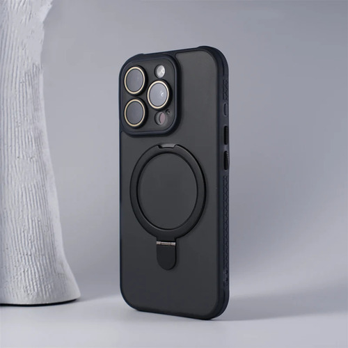 Funda De Teléfono Translúcida Para iPhone Magsafe Stand