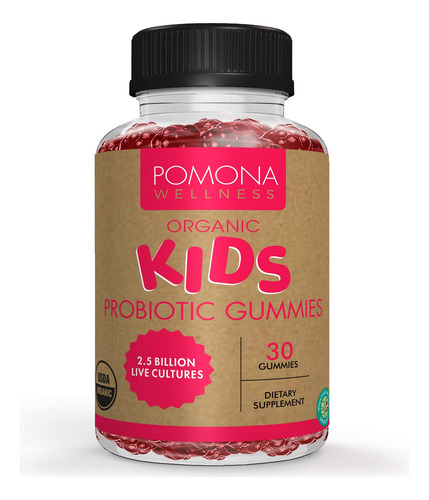 Pomona Wellness Gomitas Probiticas Para Nios, Apoyan La Salu