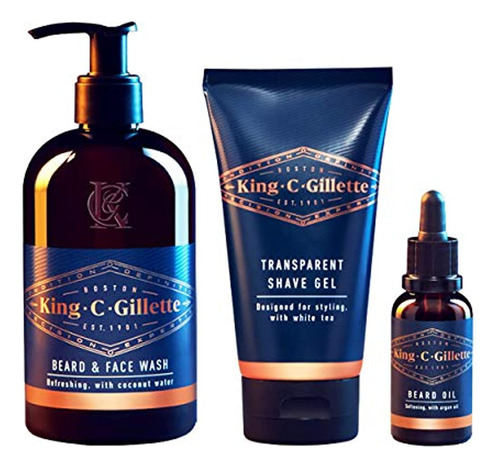 Kit De Para El Cuidado De La Barba Para Hombres King