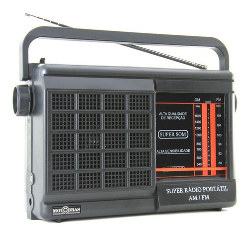 Imagem 3 de 4 de Rádio Motobrás Rm-pft22ac 2 Faixas Am Fm
