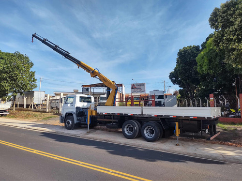 Vw24-220 Worker 2007 Com Munck De 35 Ton - Trianguloveiculos