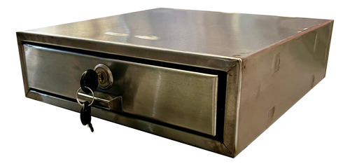 Caja Para Dinero De Acero Inoxidable